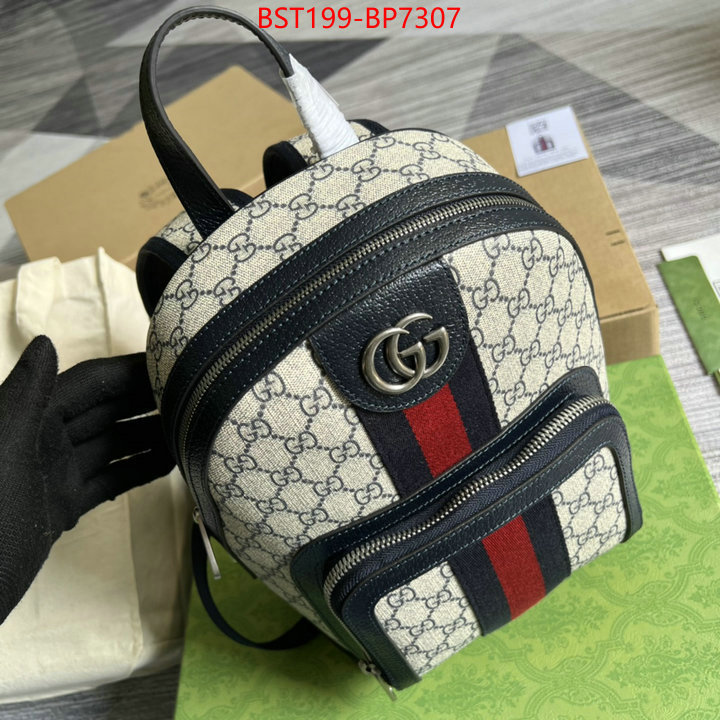 Gucci Bags(TOP)-Backpack-,buy high quality cheap hot replica ,ID: BP7307,$: 199USD