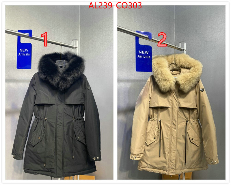 Down jacket Women-Prada,cheap replica designer , ID: CO303,$: 239USD