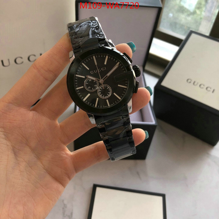 Watch(4A)-Gucci,how to buy replica shop ,ID: WA7720,$: 109USD