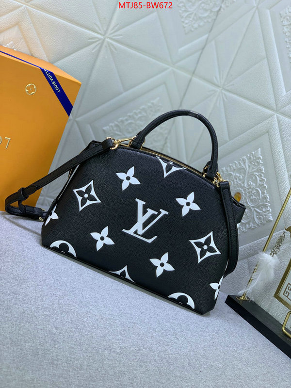 LV Bags(4A)-Handbag Collection-,mirror quality ,ID: BW672,$: 85USD