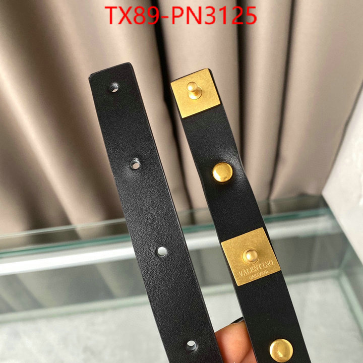 Belts-Valentino,aaaaa+ replica designer , ID: PN3125,$: 89USD