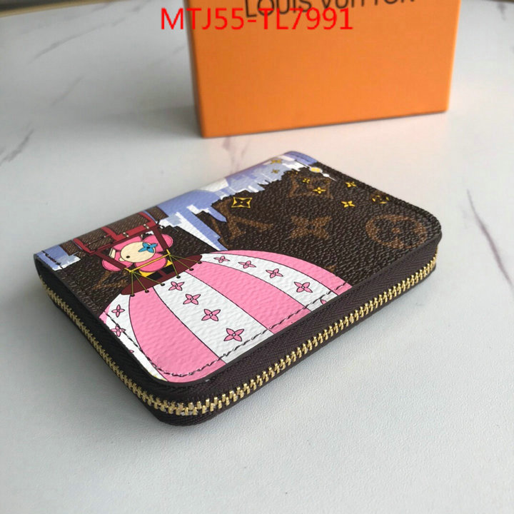 LV Bags(4A)-Wallet,ID: TL7991,$: 55USD