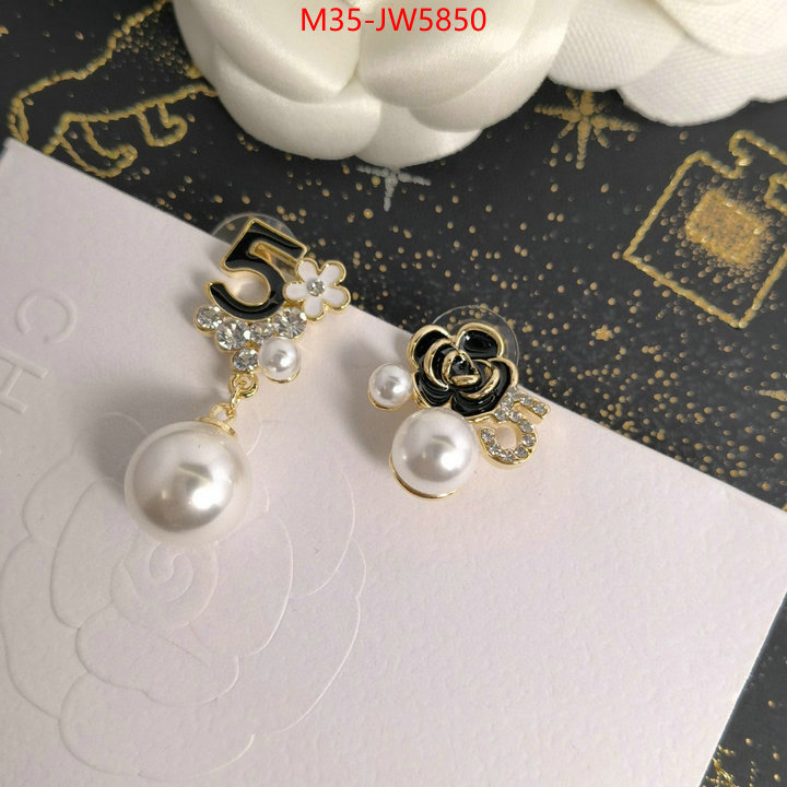 Jewelry-Chanel,the top ultimate knockoff , ID: JW5850,$: 35USD