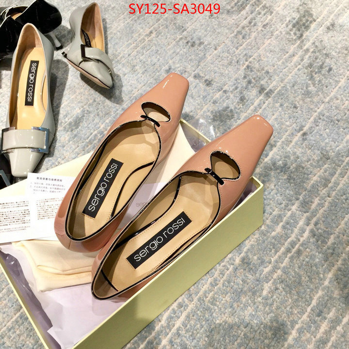 Women Shoes-Sergio Rossi,aaaaa class replica ,brand designer replica , ID:SA3049,$: 125USD