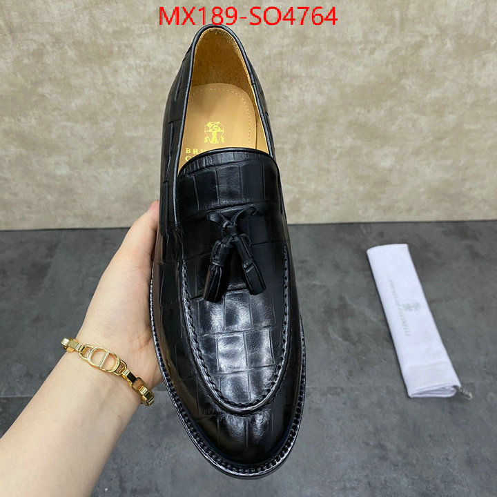 Men Shoes-Brunello Cucinelli,high quality 1:1 replica , ID: SO4764,$: 189USD