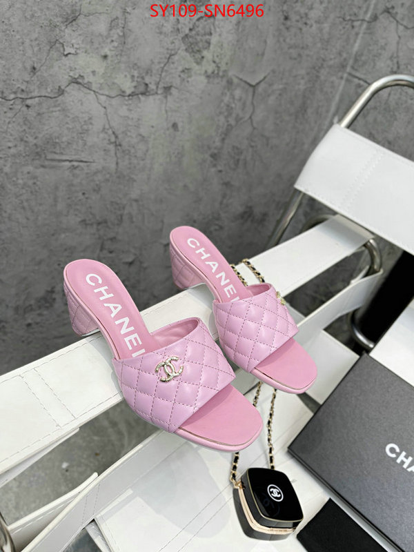 Women Shoes-Chanel,top designer replica , ID: SN6496,$: 109USD