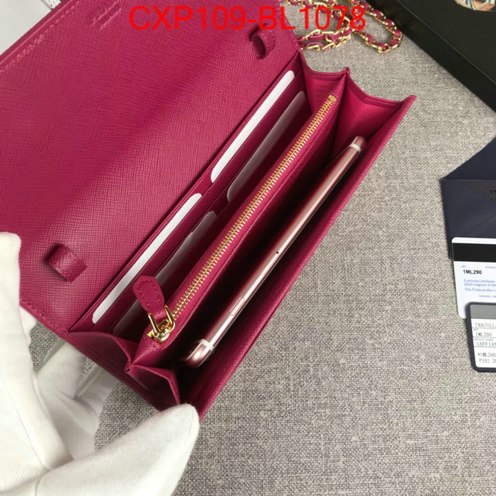 Prada Bags(TOP)-Diagonal-,ID: BL1078,$: 109USD