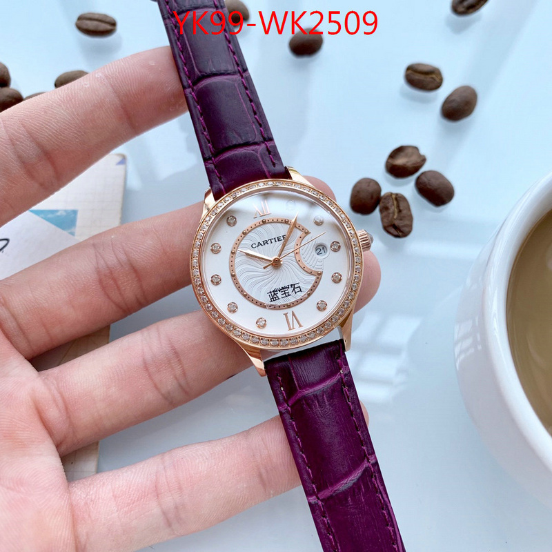 Watch(4A)-Cartier,top quality designer replica , ID: WK2509,$:99USD