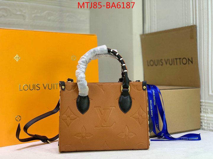 LV Bags(4A)-Handbag Collection-,ID: BA6187,$: 85USD