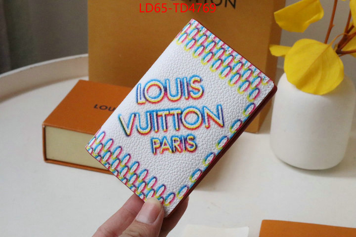 LV Bags(TOP)-Wallet,ID: TD4769,$: 65USD