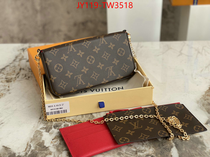 LV Bags(TOP)-Wallet,ID: TW3518,$: 119USD