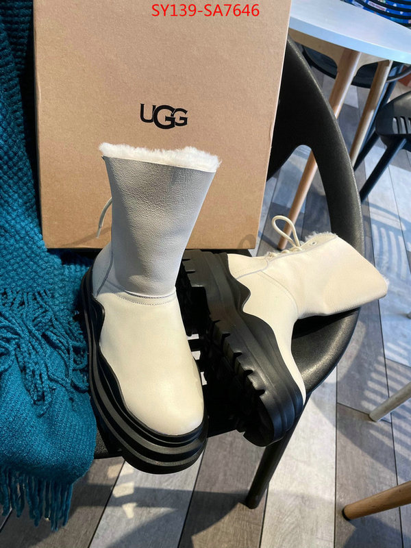 Women Shoes-UGG,replica 1:1 , ID: SA7646,$: 139USD