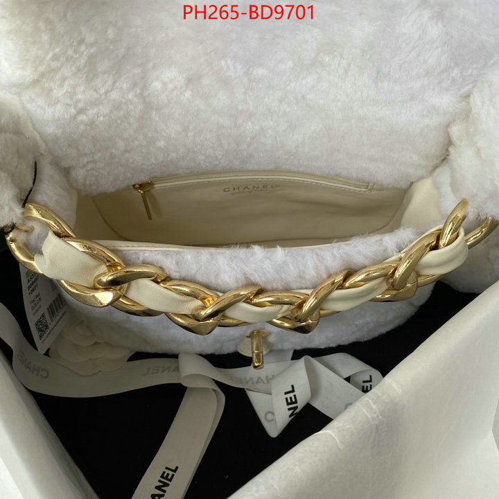 Chanel Bags(TOP)-Diagonal-,ID: BD9701,$: 265USD