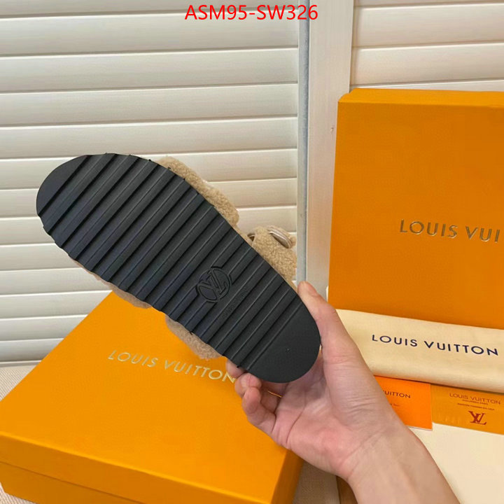 Women Shoes-LV,replica 1:1 high quality , ID: SW326,$: 95USD