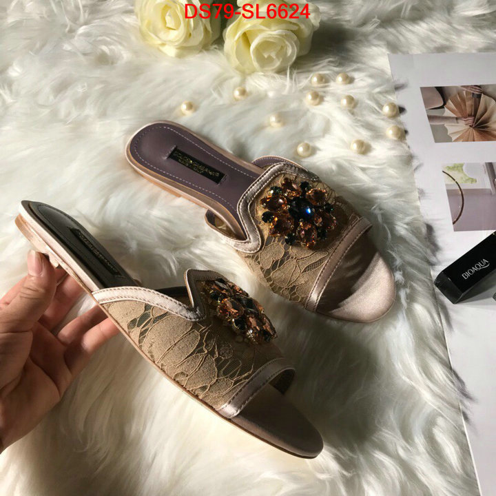 Women Shoes-DG,where to buy replicas , ID: SL6624,$: 79USD