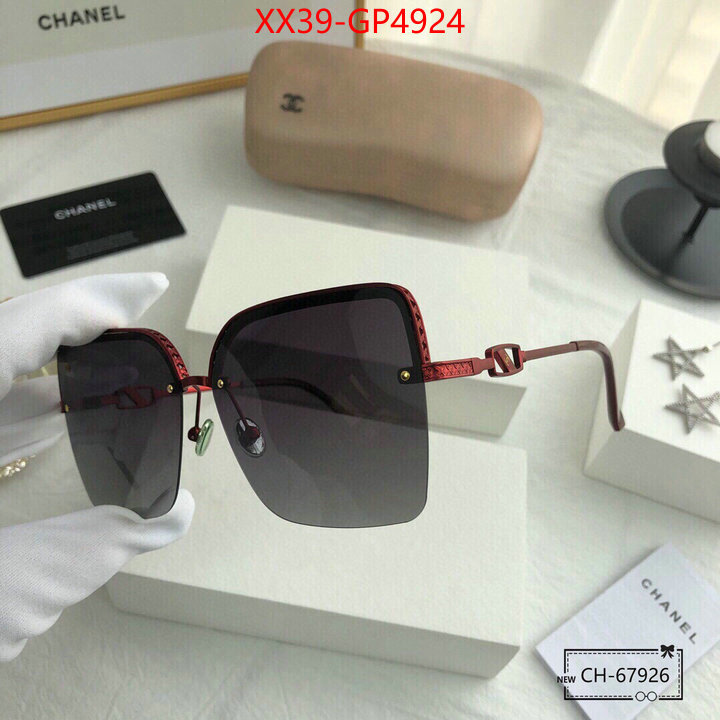 Glasses-Chanel,top perfect fake , ID: GP4924,$: 39USD