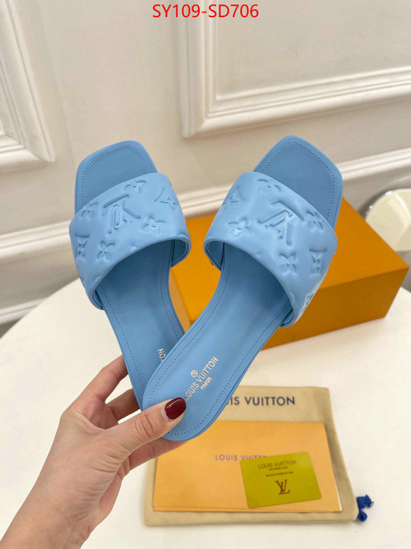 Women Shoes-LV,mirror copy luxury , ID: SD706,$: 109USD