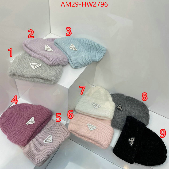 Cap (Hat)-Prada,same as original , ID: HW2796,$: 29USD