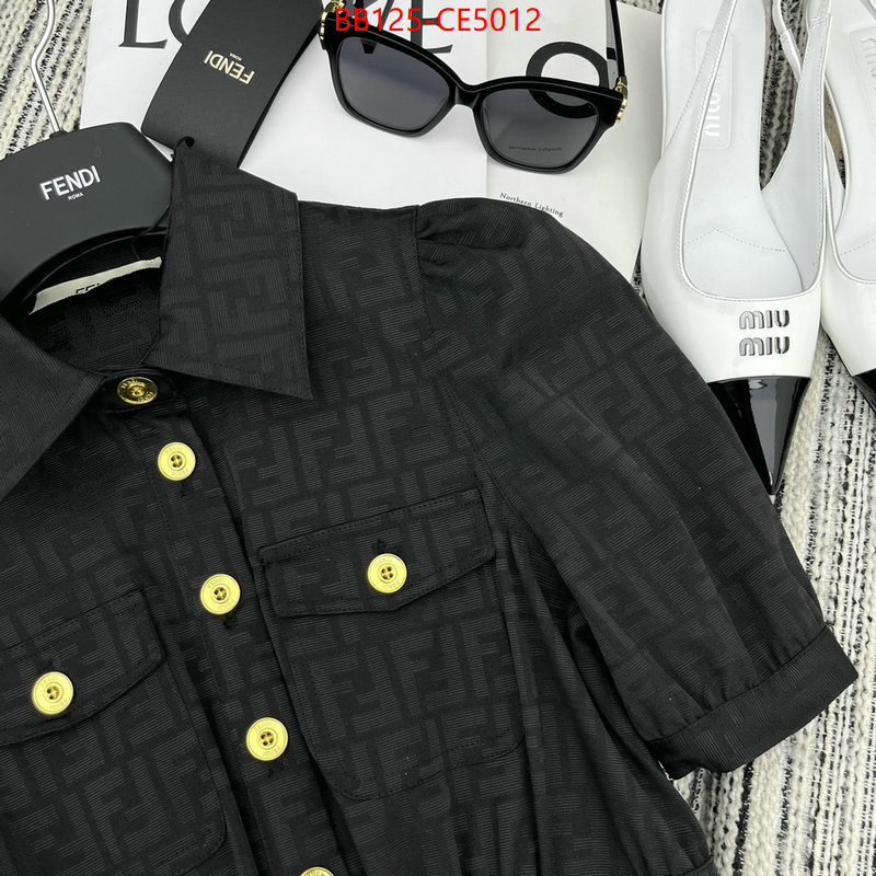 Clothing-Fendi,perfect replica , ID: CE5012,$: 125USD