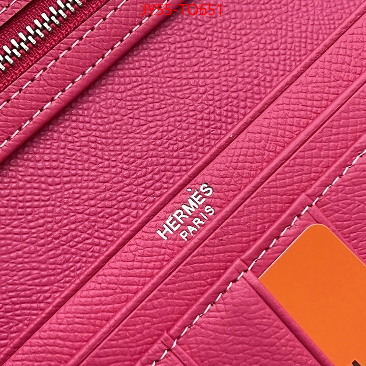 Hermes Bags(4A)-Wallet-,high quality replica ,ID: TO651,$: 55USD