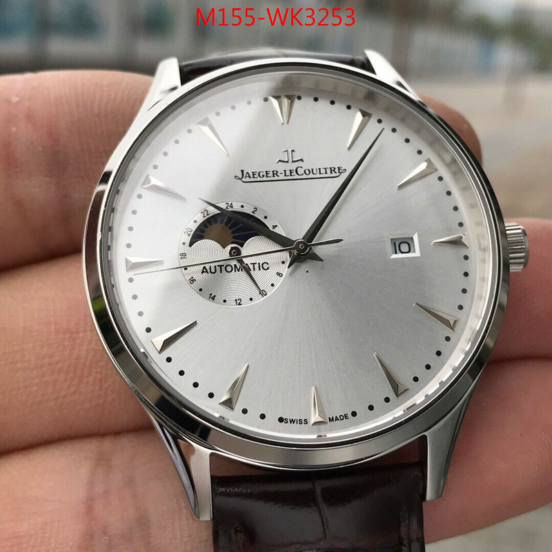 Watch(4A)-JaegerLeCoultre,mirror quality , ID: WK3253,$:155USD