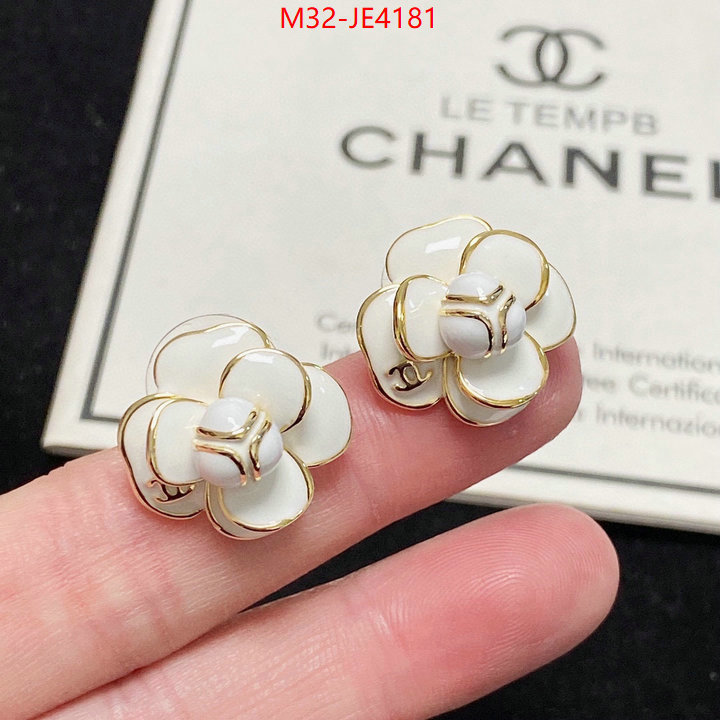 Jewelry-Chanel,where could you find a great quality designer , ID: JE4181,$: 32USD