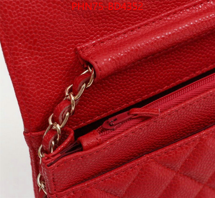 Chanel Bags(4A)-Diagonal-,ID: BD4352,$: 75USD