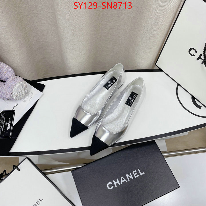 Women Shoes-Chanel,website to buy replica , ID: SN8713,$: 129USD