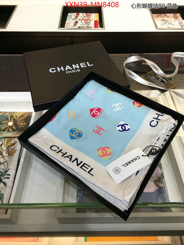 Scarf-Chanel,outlet sale store , ID: MN8408,$: 39USD