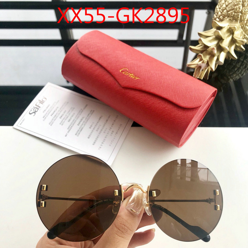 Glasses-Cartier,highest quality replica , ID: GK2895,$:55USD