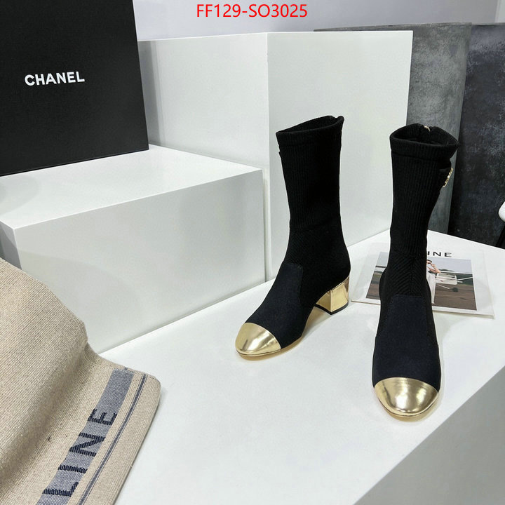 Women Shoes-Chanel,replica sale online , ID: SO3025,$: 129USD