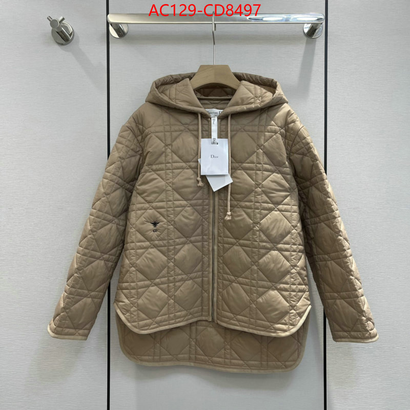 Down jacket Women-Dior,cheap , ID: CD8497,$: 129USD