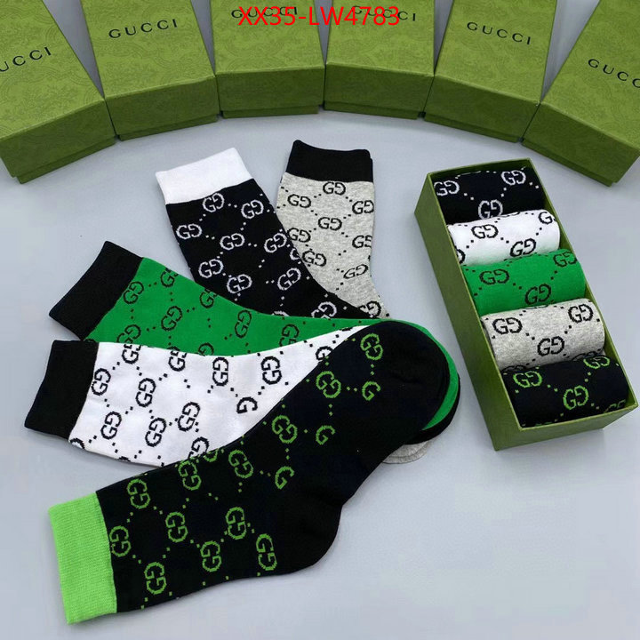 Sock-Gucci,fake aaaaa , ID: LW4783,$: 35USD