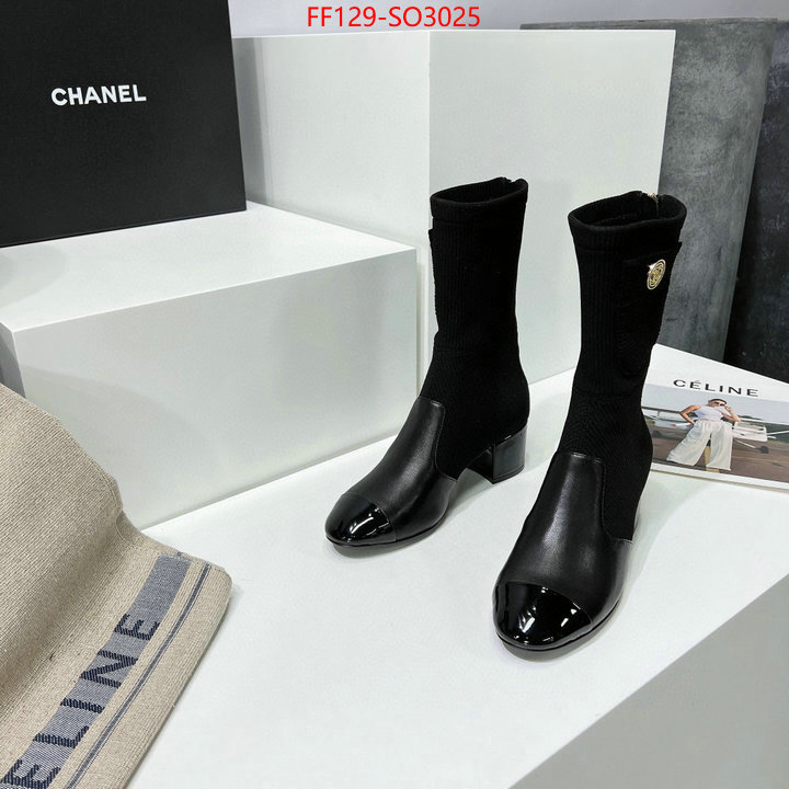 Women Shoes-Chanel,replica sale online , ID: SO3025,$: 129USD