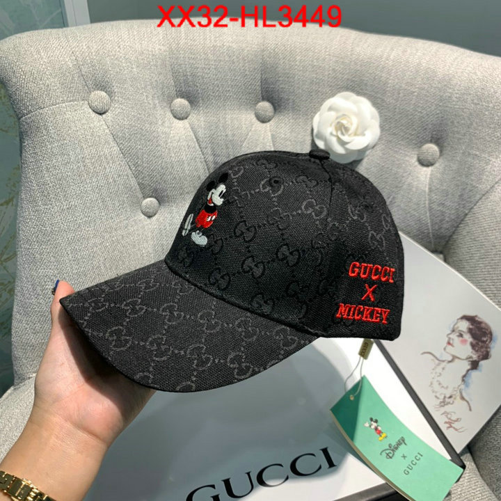 Cap (Hat)-Gucci,where to buy fakes , ID: HL3449,$: 32USD