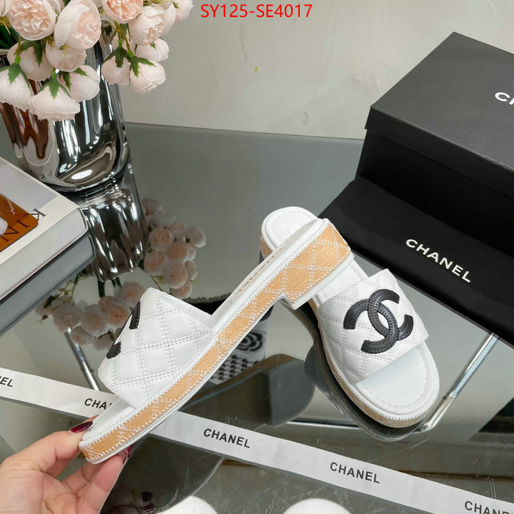 Women Shoes-Chanel,best designer replica , ID: SE4017,$: 125USD