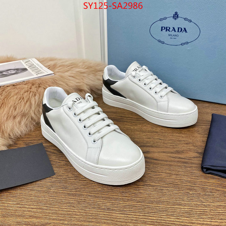 Women Shoes-Prada,high quality , ID:SA2986,$: 125USD