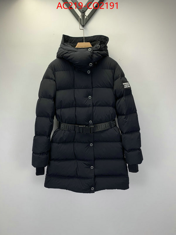 Down jacket Women-Burberry,first top , ID: CO2191,$: 219USD