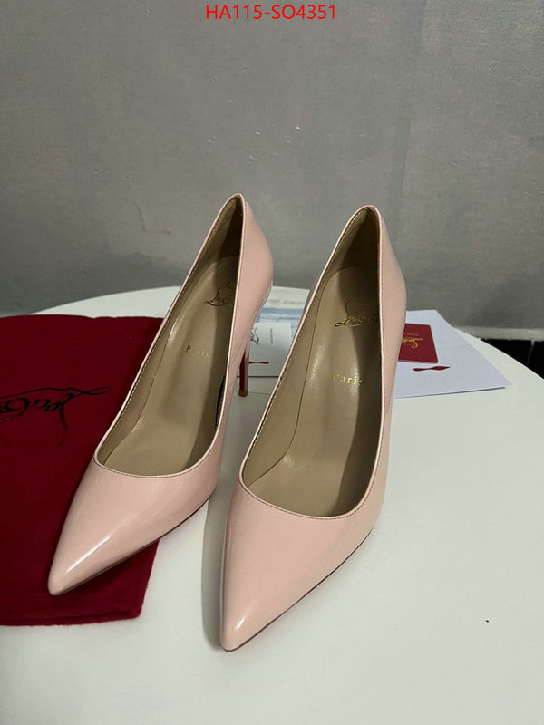 Women Shoes-Chrstn 1ouboutn,found replica , ID: SO4351,$: 115USD