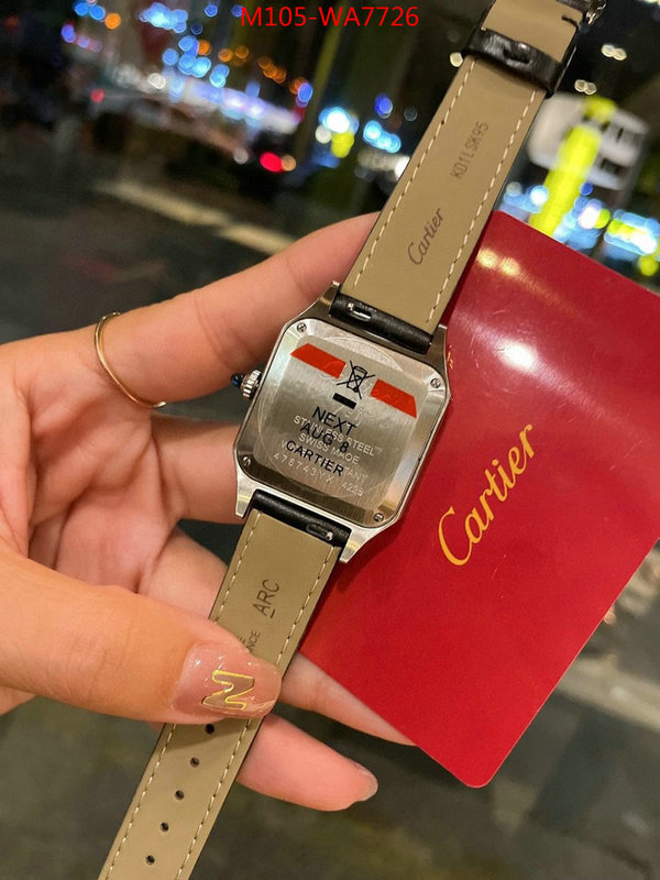 Watch(4A)-Cartier,where to buy replicas ,ID: WA7726,$: 105USD