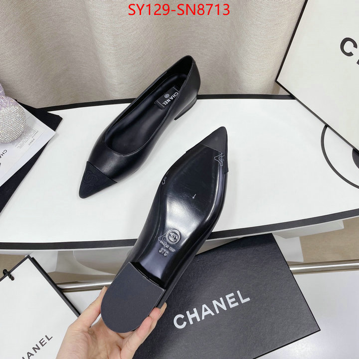 Women Shoes-Chanel,website to buy replica , ID: SN8713,$: 129USD