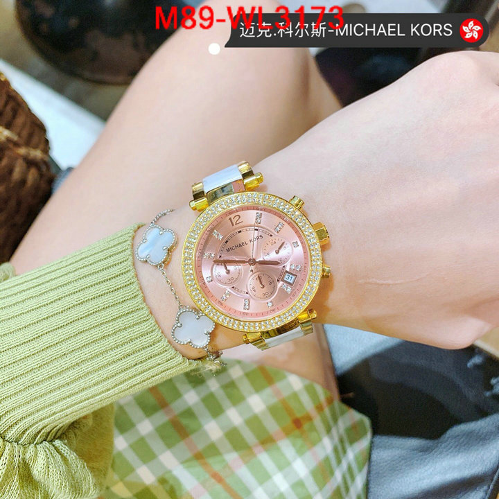 Watch(4A)-MICHAEL KORS,copy aaaaa , ID: WL3173,$: 89USD