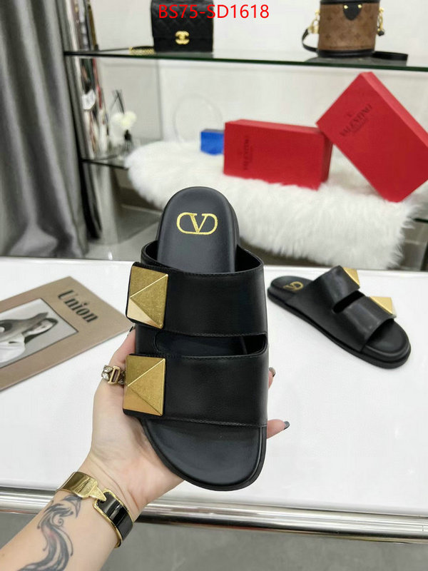 Women Shoes-Valentino,replica , ID: SD1618,$: 75USD