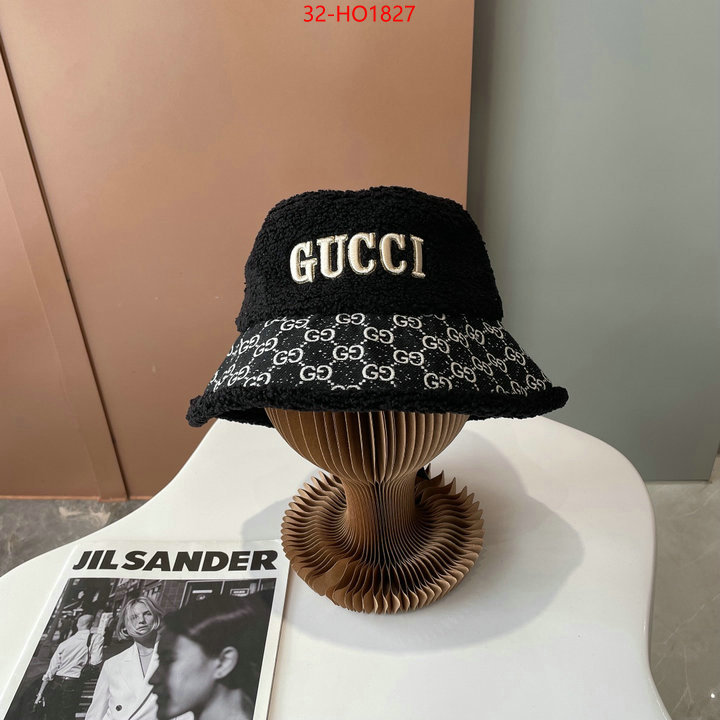 Cap (Hat)-Gucci,new designer replica , ID: HO1827,$: 32USD