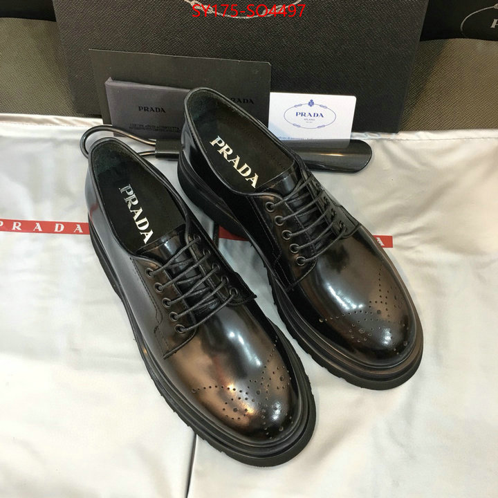 Men Shoes-Prada,luxury shop , ID: SO4497,$: 175USD