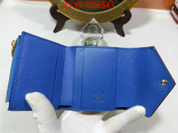 LV Bags(4A)-Wallet,new ,ID: TD6543,$: 39USD