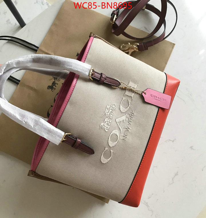 Coach Bags(4A)-Tote-,shop cheap high quality 1:1 replica ,ID: BN8695,$: 85USD