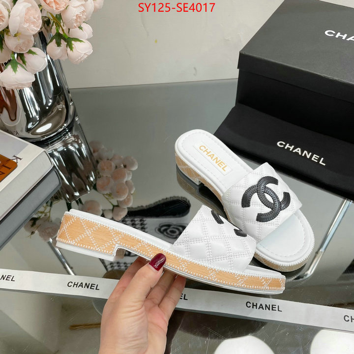 Women Shoes-Chanel,best designer replica , ID: SE4017,$: 125USD