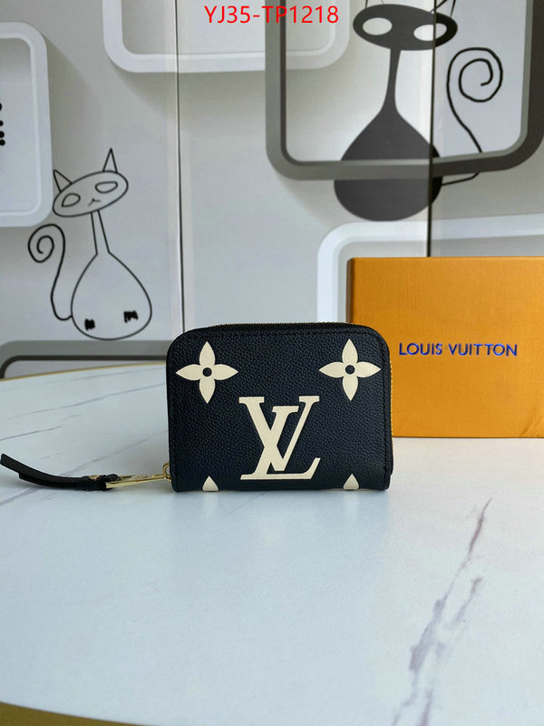 LV Bags(4A)-Wallet,ID: TP1218,$: 35USD