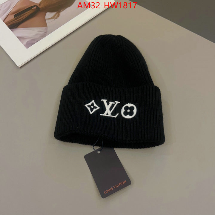 Cap (Hat)-LV,high quality designer replica , ID: HW1817,$: 32USD